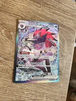 Pokemon TCG N's Zoroark Ex SIR 286/217 Ascended Heroes English NM - Image 2