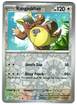 Kangaskhan 151/182 Reverse Holo SV10: Destined Rivals Pokemon TCG - Image 1