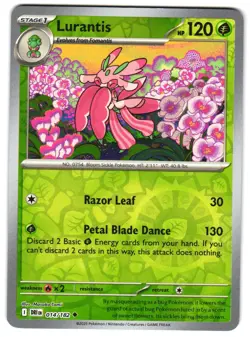 Lurantis 014/182 Reverse Holo SV10: Destined Rivals Pokemon TCG - Image 1