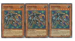Yugioh- 3X Cyber Ogre - Common - Unlimited - CDIP-EN004 - Near Mint - Image 1