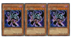Yugioh- 3X Legendary Fiend - Rare - Unlimited - PTDN-EN093 - Light Play - Image 1