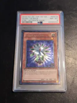 Yu-Gi-Oh! ULTIMATE RARE GLOW-UP BULB STBL-EN018 1ST 2010 PSA 8 NM-MT - Image 1