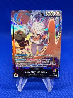 One Piece Adventure on Kami’s Island Jewelry Bonney EB04-001 Alternate Alt Art - Image 1