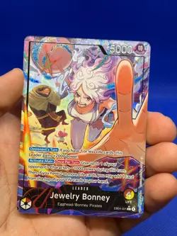 One Piece Adventure on Kami’s Island Jewelry Bonney EB04-001 Alternate Alt Art - Image 2