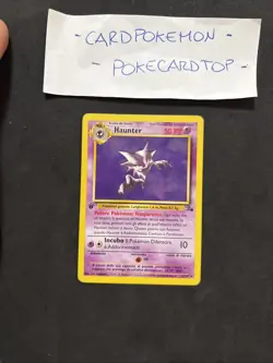 Pokemom Card Haunter 21/62 1ST-Ita-No Holo-Exc! - Image 1