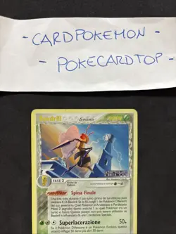 Pokemom Card BEEDRILL 1/113 -EX Specie Delta Pokemon-Ita-Holo-Stamped-nm/mint! - Image 2