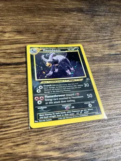 Pokemon Houndoom 4/75 Neo Discovery Rare Holo Vintage TCG Karte - Image 3