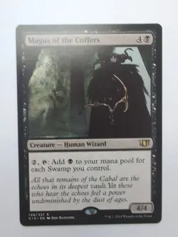 MTG Magus Of The Coffers (C14) Commander 2014 Regular Rare 148/337 - Image 1