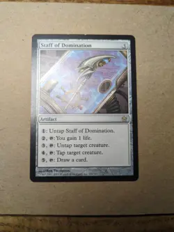 Staff of Domination - MTG - Fifth Dawn - LP - Image 1