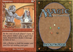 Magic the Gathering -MTG- Impatience - Image 1