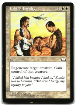 Debt of Loyalty Magic_the_gathering Weatherlight - Image 1