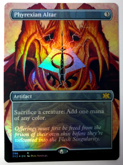 Phyrexian Altar - Borderless FOIL Rare - MTG Double Masters 2022 - #396 - NM - Image 1