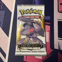 Pokemon Black And White Legendary Treasures Sealed Booster Pack - Image 1