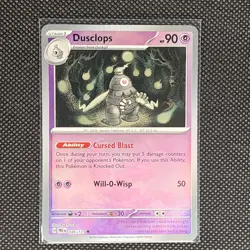 Dusclops - 036/131 - Masterball Holo - Prismatic Evolutions - Pokemon - NM/M - Image 1