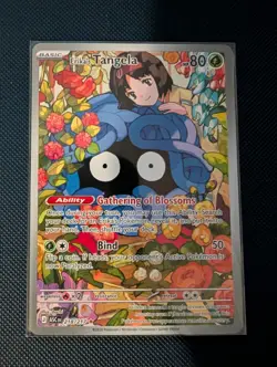 Pokemon Erika's Tangela Full Art Illustration Rare Holo Ascended Heroes 218/217 - Image 1
