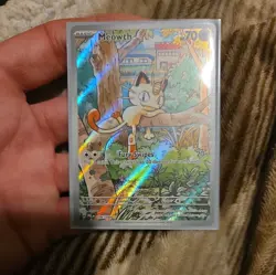 Pokemon Meowth 106/094 – Phantasmal Flames – English IR (Illustration Rare) - Image 2