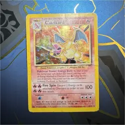 Wizards of the Coast Base Set Charizard 4/102 Holo Rare 1999 120 HP - Image 1