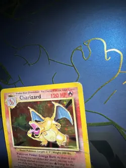 Wizards of the Coast Base Set Charizard 4/102 Holo Rare 1999 120 HP - Image 3