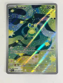 Pokemon TCG Ascended Heroes Alt Art Budew 221/217 Near Mint - Image 1
