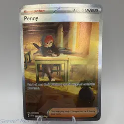 The Pokemon Company Penny Trainer SV01 Scarlet & Violet Full Art Holo 252/198 NM - Image 1