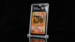1999 POKEMON JAPANESE GYM 2 6 BLAINE'S CHARIZARD-HOLO TAG 9 - Image 2
