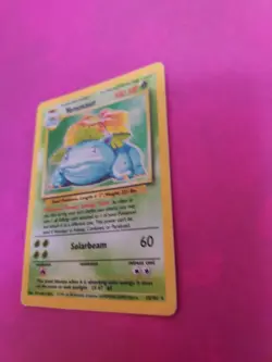Venusaur 15/102 Base Set Holo Rare 100 HP Stage 2 English Pokemon TCG - Image 4