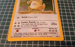 Pokemon Kangaskhan Jungle Holo Rare Unlimited 05/64 HP Basic English - Image 5