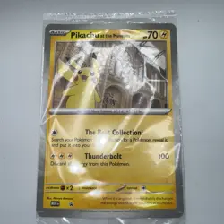Pokemon TCG Pikachu At The Museum Jumbo Promo Card - New & Sealed - Image 1