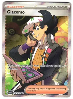 Giacomo - 252/193 SV02: Paldea Evolved NM Pokemon TCG - Image 1