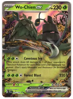 Wo-Chien ex - 027/193 SV02: Paldea Evolved NM Pokemon TCG - Image 1