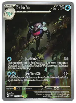 Palafin - 225/091 SV: Paldean Fates NM Pokemon TCG - Image 1