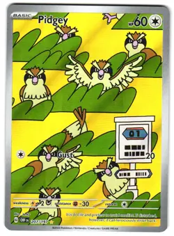 Pidgey - 207/197 SV03: Obsidian Flames NM Pokemon TCG - Image 1