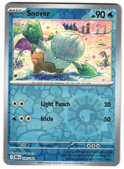 Snover 059/182 Reverse Holo SV10: Destined Rivals Pokemon TCG - Image 1