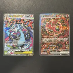 2025 Pokemon Set Of 2- Mega Charizard X Ex 023 Promo & Oricorio Ex 024 NM - Image 1