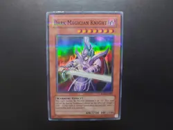 Yugioh - Dark Magician Knight ROD-EN001 Super Parallel Rare Promo - Image 1