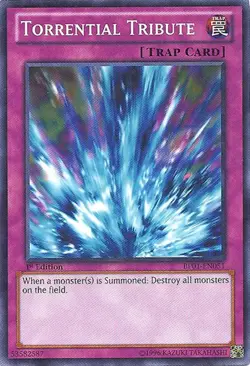1x (LP) Torrential Tribute - BP01-EN051 - Starfoil Rare - Unlimited Edition YuG - Image 1
