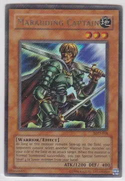 JP) Yugioh - Konami - Yu-Gi-Uh! - Marauding Captain - LOD-018 - Trading Card - Image 1