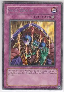 JP) Yugioh - Konami - Yu-Gi-Uh! - Skill Drain - DCR-049 - Trading Card - Image 1