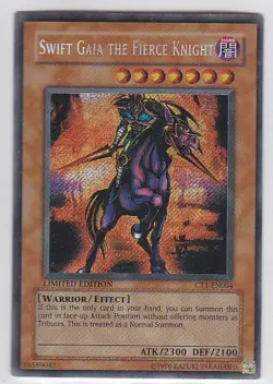 JP) Yugioh - Konami - Yu-Gi-Uh! - Swift Gaia the Fierce Knight - CT1-EN004 - Image 5