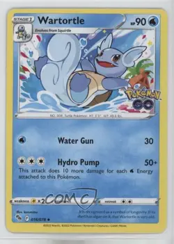 Wartortle Pokemon Sword & Shield Pokemon Go #016 - Image 1