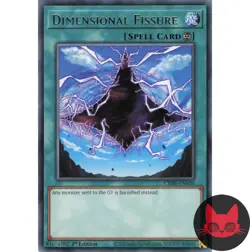 Yugioh Dimensional Fissure CRBR-EN030 Rare 1st Edition NM - Image 1