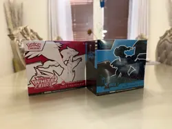 SEALED Pokemon Center Black Bolt White Flare Elite Trainer Box Set TCG - Image 1