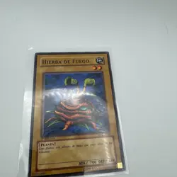 Hierba de Fuego Spanish 1st Ed. YuGiOh Legend of Blue Eyes White Dragon 2002 - Image 1