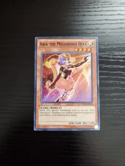 Aria the Melodious Diva - Yugioh Duelist Alliance Unlimited - DUEA-EN014 - NM - Image 1