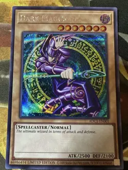Yugioh Cards Dark Magician Secret Rare ADC1-EN001 adidas Promo English TCG Card - Image 4