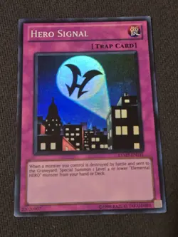 Hero Signal RYMP-EN031 Super Rare Unlimited Edition NM Yugioh - Image 1
