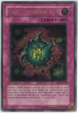 YuGiOh Deck Devastation Virus Ultimate Rare 1st Edition FET-EN058 English NM - Image 1