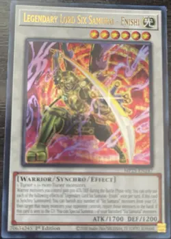 Yugioh - Legendary Lord Six Samurai - Enishi - MP25-EN247 - Ultra Rare - NM/M - Image 1