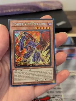 Power Vice Dragon-BLZD-EN002- Secret Rare-1st Edition-Yugioh! - Image 5