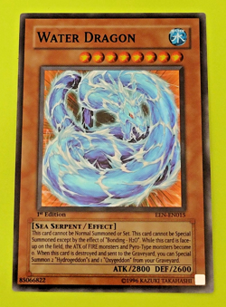 Yu-Gi-Oh Water Dragon 1st Edition Super Rare EEN-EN015 Nm - Image 1